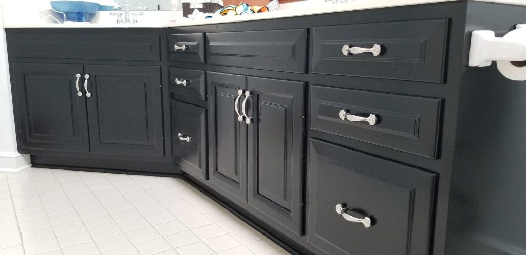 Painted kitchen island — Segor Painting