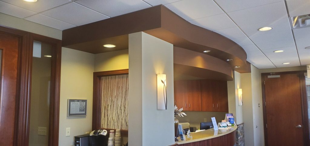 Office reception — Segor Painting