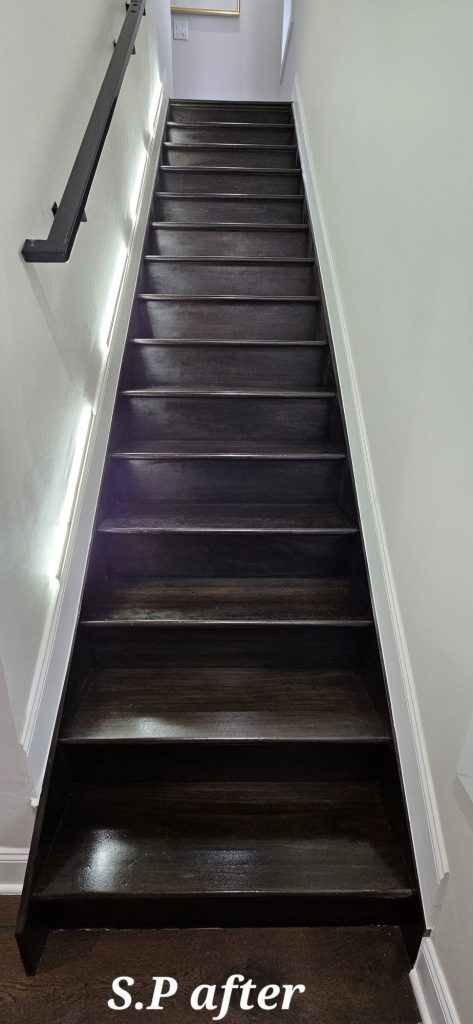 Stained staircase — Segor Painting